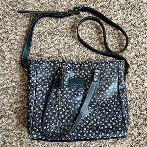 Denim Daisy Tote